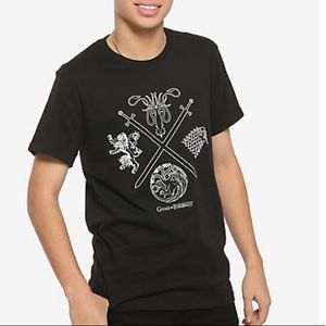 Game of Thrones Houses T-shirt LG